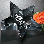 Slanted Star Paperweight 5